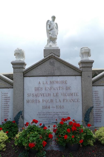 Oorlogsmonument Saint-Sauveur-le-Vicomte #3