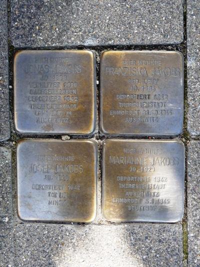 Stolpersteine Hauptstrae 115