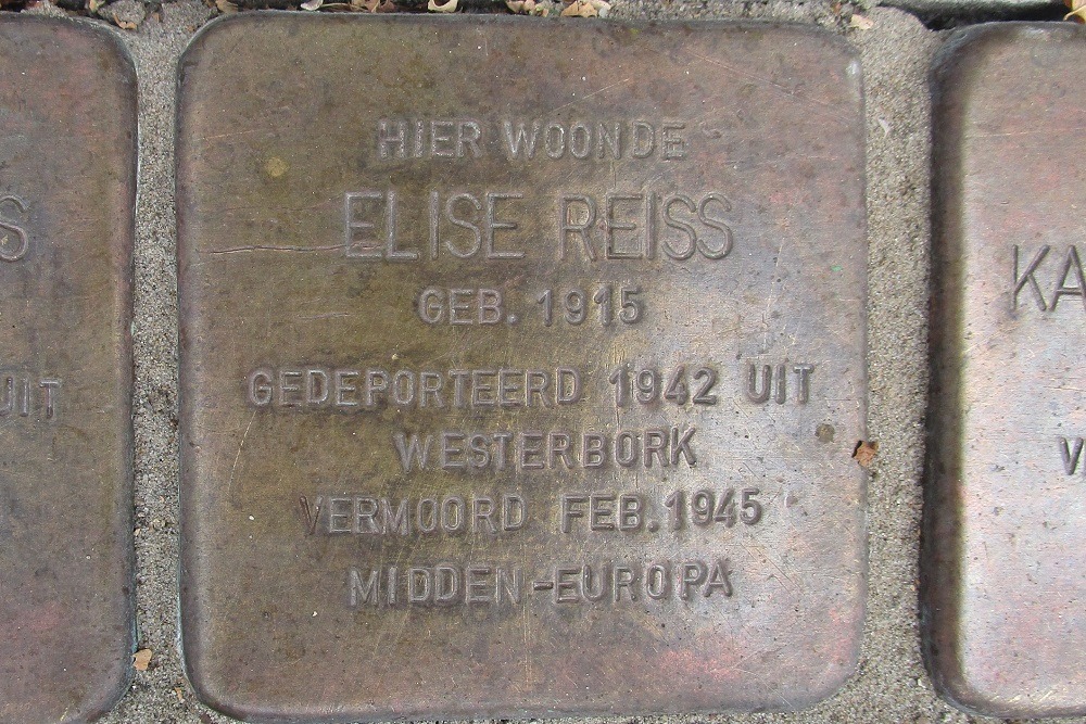 Stolpersteine Jekerstraat 14-III #3