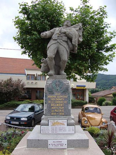 Oorlogsmonument Belmont-de-la-Loire