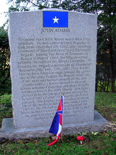 Memorials Generals Winstead Hill Park