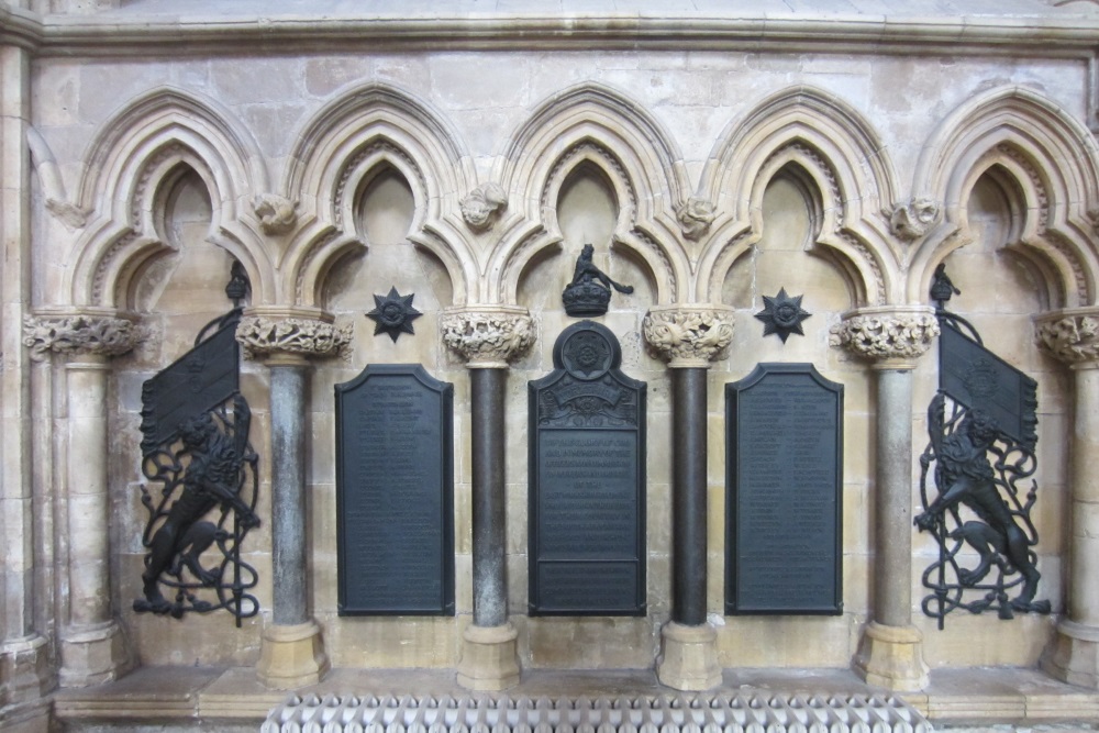 Gedenktekens Beverley Minster