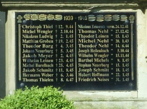 War Memorial Fließem #3
