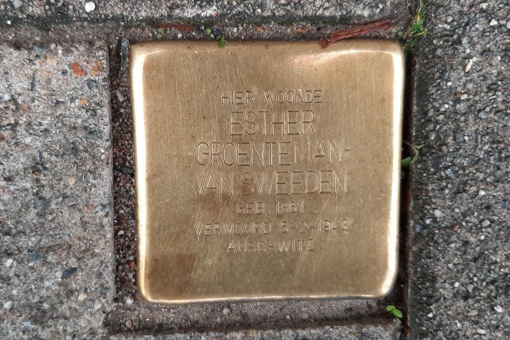 Stolperstein Havikslaan 33 I #1