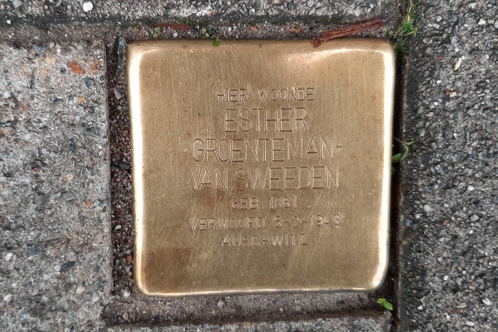 Stolperstein Havikslaan 33 I #1