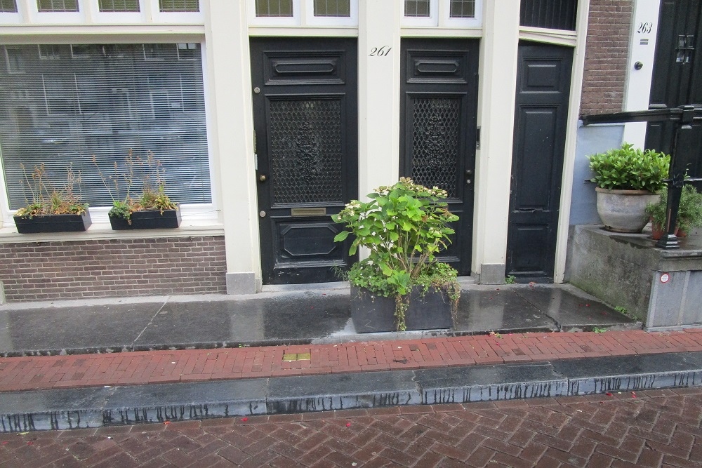 Stumbling Stones Herengracht 261 #4