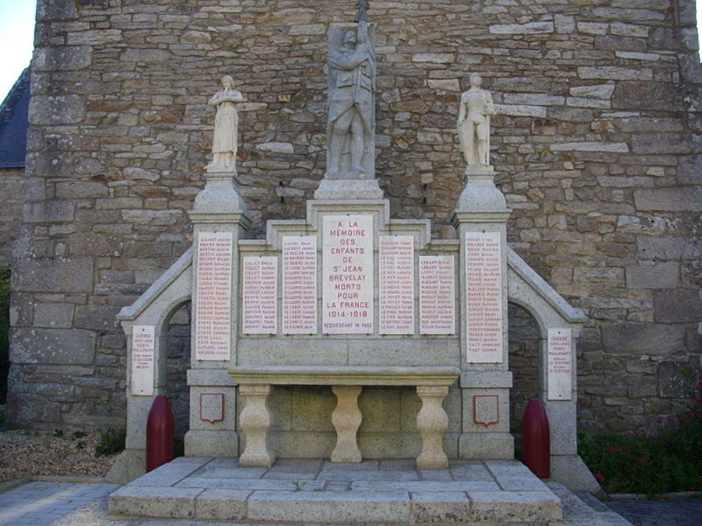 War Memorial Saint-Jean-Brévelay #1