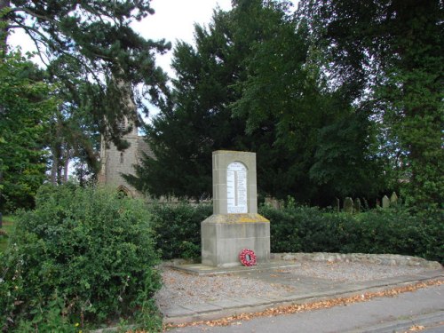 War Memorial Lower Dunsforth #1