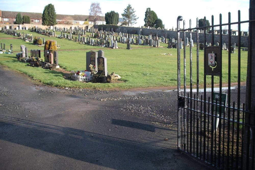 British War Grave Kennoway Cemetery #1