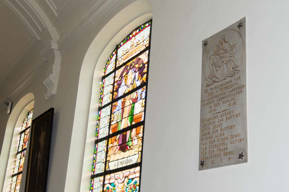 Memorial Stone Fallen WWI Sint-Bavo parish Oud-Turnhout #2