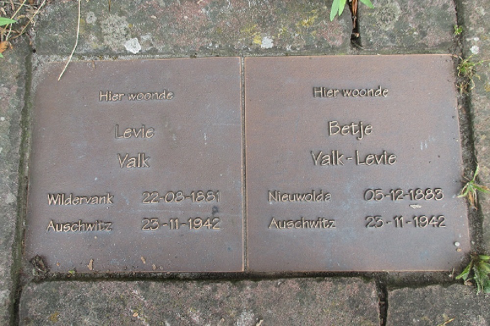 Memorial Stones Bareveldstraat 24 #1