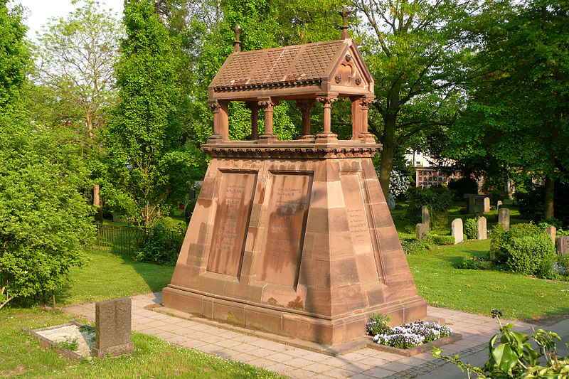 Massagraf Frans-Duitse Oorlog Marburger Hauptfriedhof #1