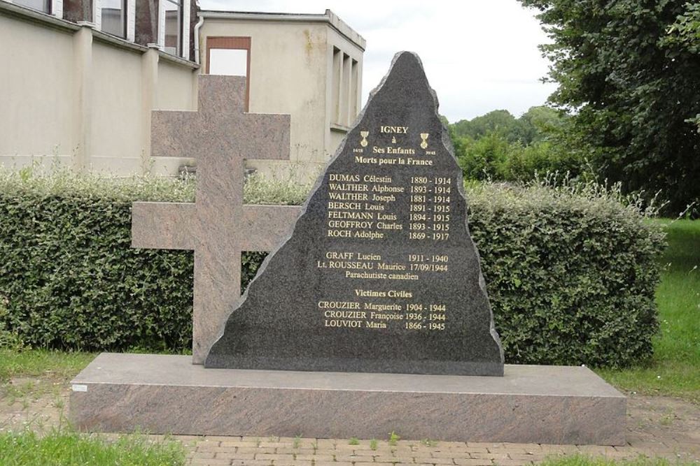 Oorlogsmonument Igney #1