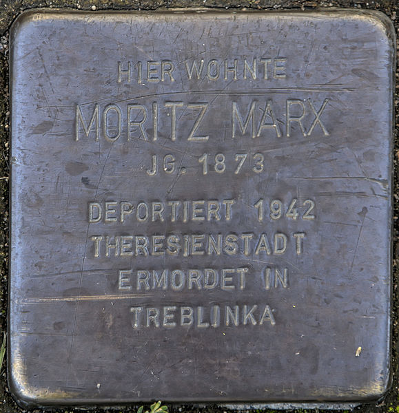 Stolperstein Florastrae 15 #1