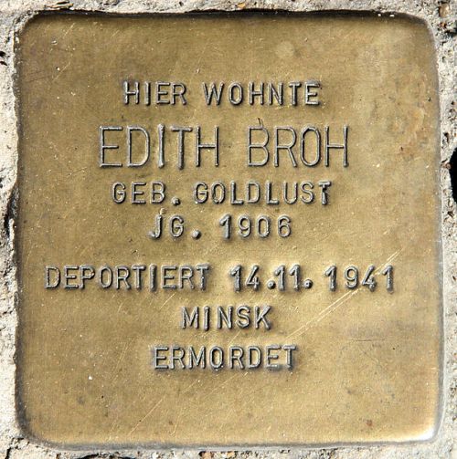 Stolpersteine Kaiserdamm 22 #3