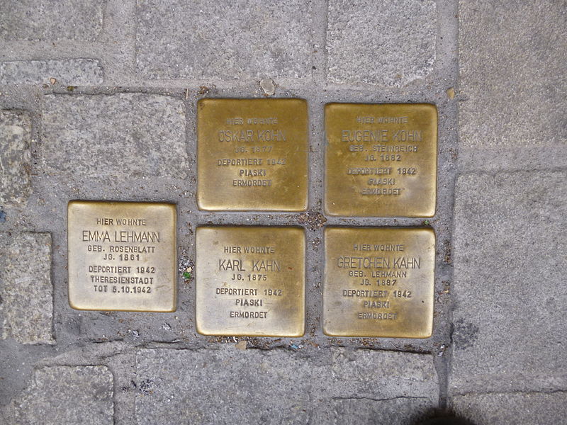 Stumbling Stones Ludwigstraße 5 #1