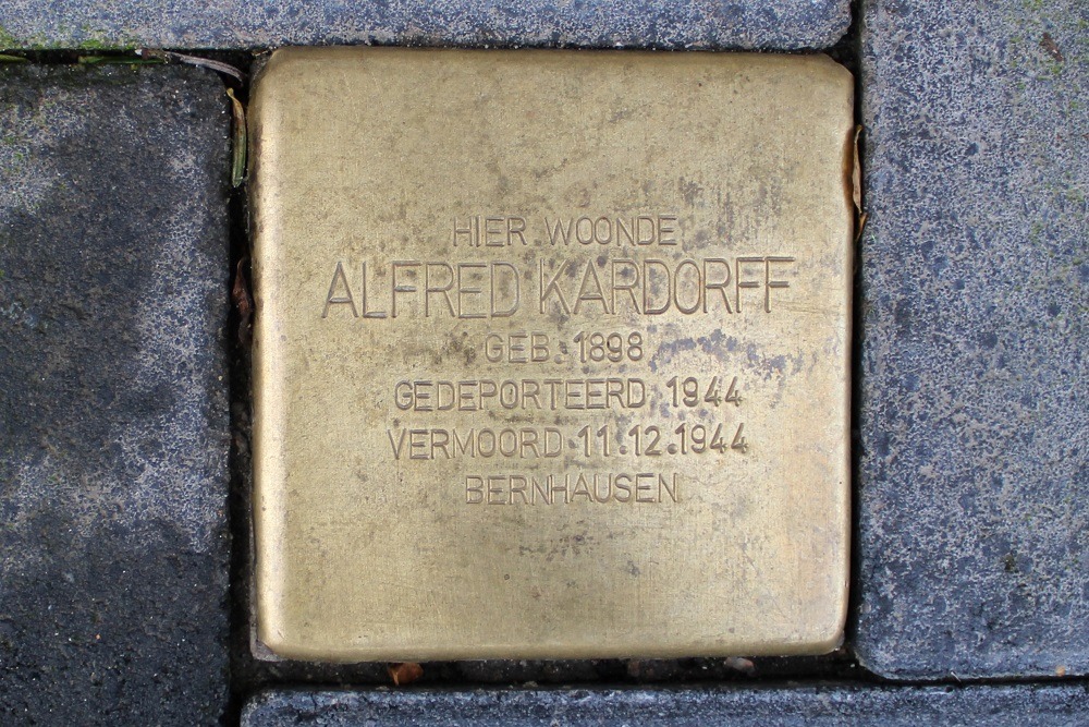 Stolperstein Van Beverningkstraat 119