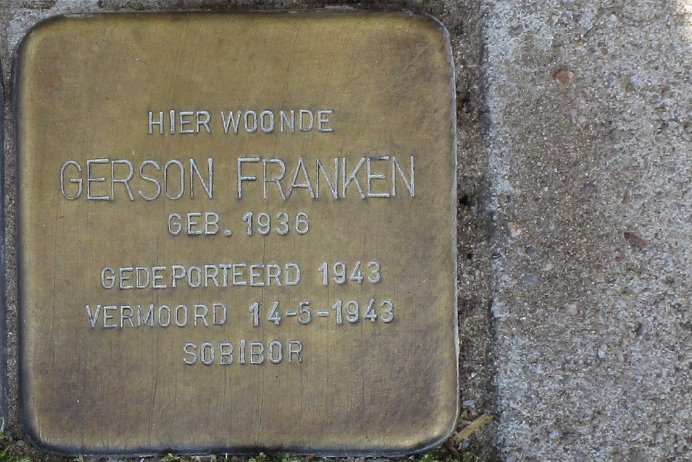 Stolpersteine Wierdensestraat 119 #5