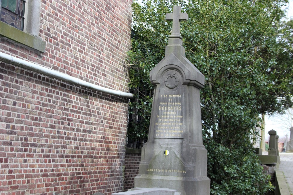 Belgian Graves Veterans Velm Churchyard #1