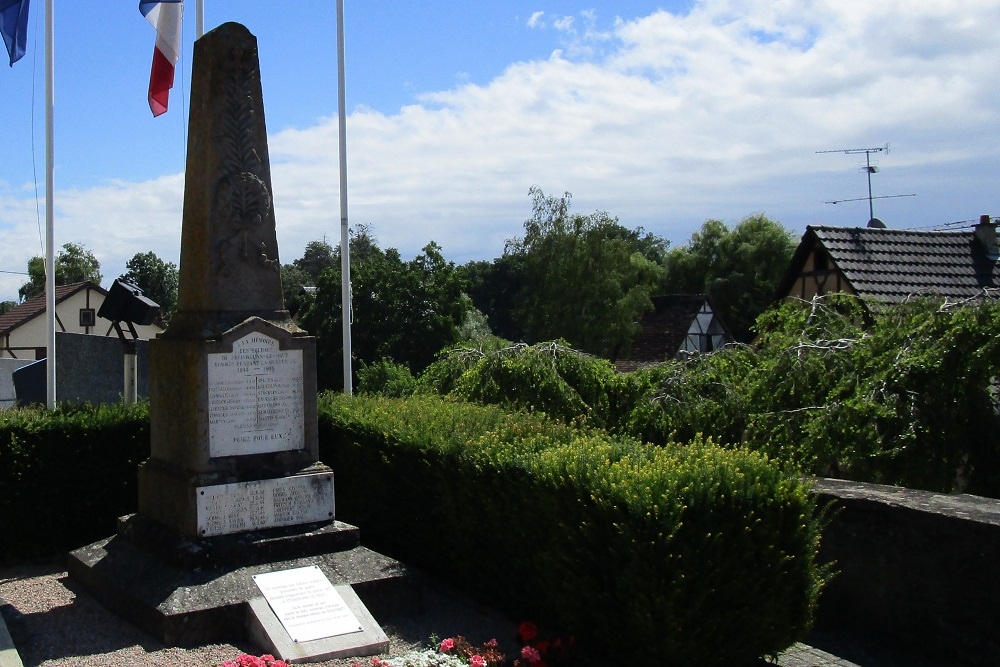 Oorlogsmonument Steinbrunn-le-Haut #2