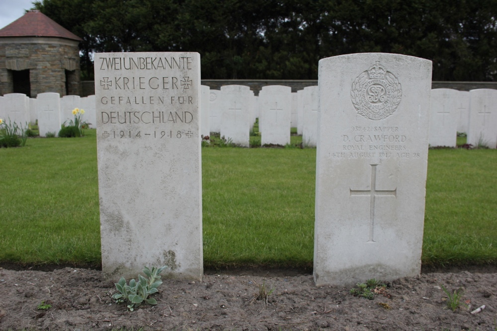 Commonwealth War Cemetery Ramscapelle Road #3