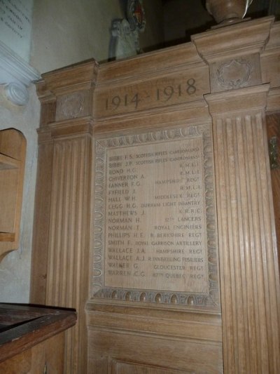 War Memorial St Mary Church #2