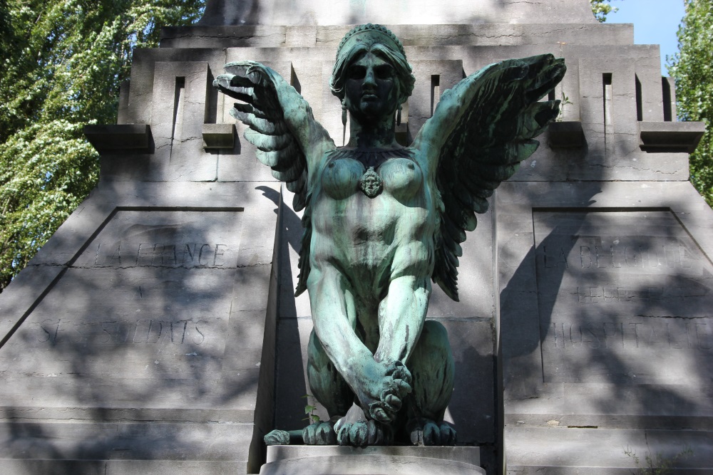 Frans Oorlogsmonument 1870-1871 Begraafplaats Stad Brussel #2