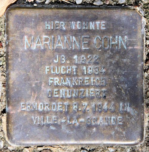 Stolperstein Wulfila Ufer 52