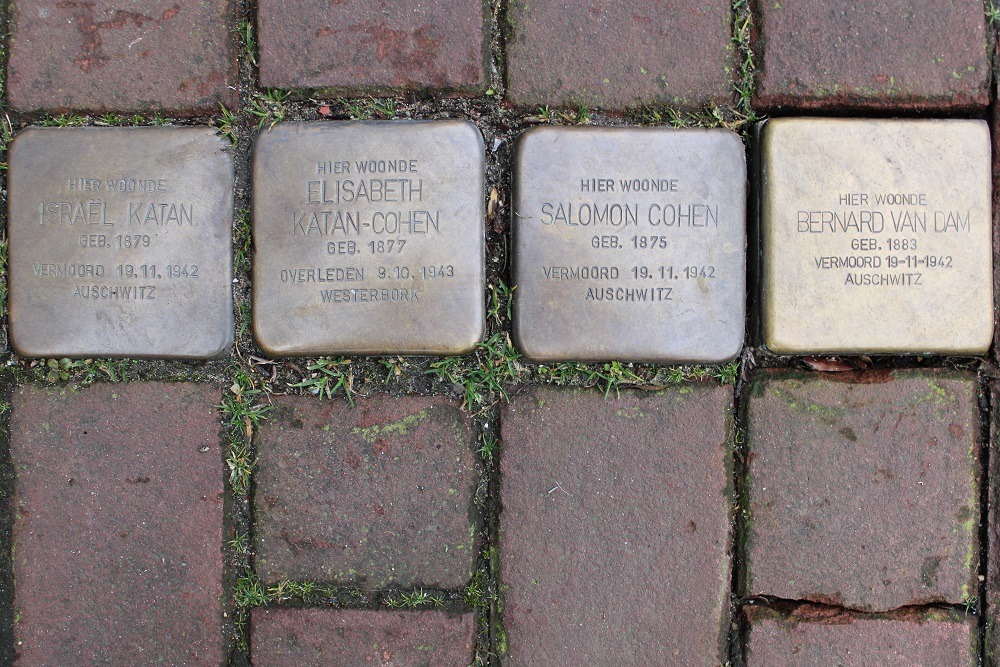 Stolpersteine Nieuwe Hilstraat (voormalig Vest 172)