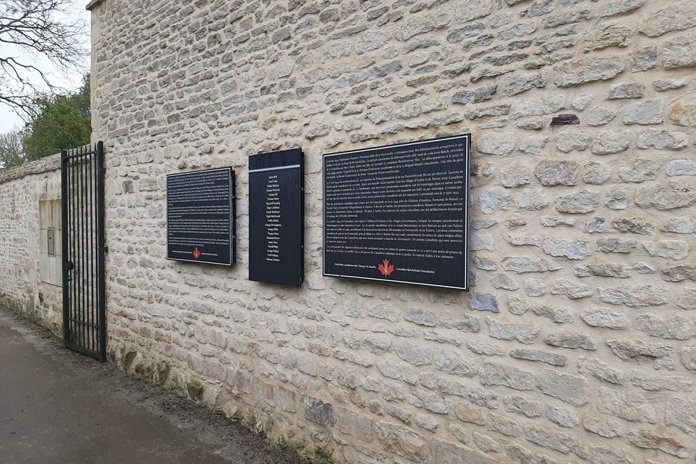 Canadees Monument Abbaye d'Ardenne #4