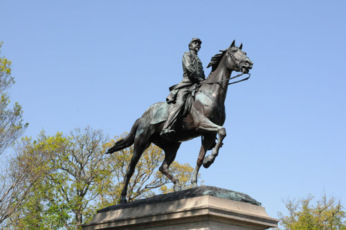 Memorial & Grave General Philip Kearny Arlington National Cemetery