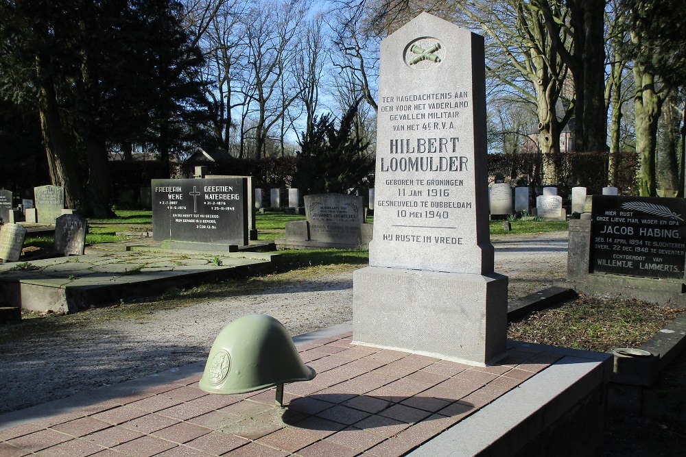 Dutch War Grave General Cemetery Sleen #2