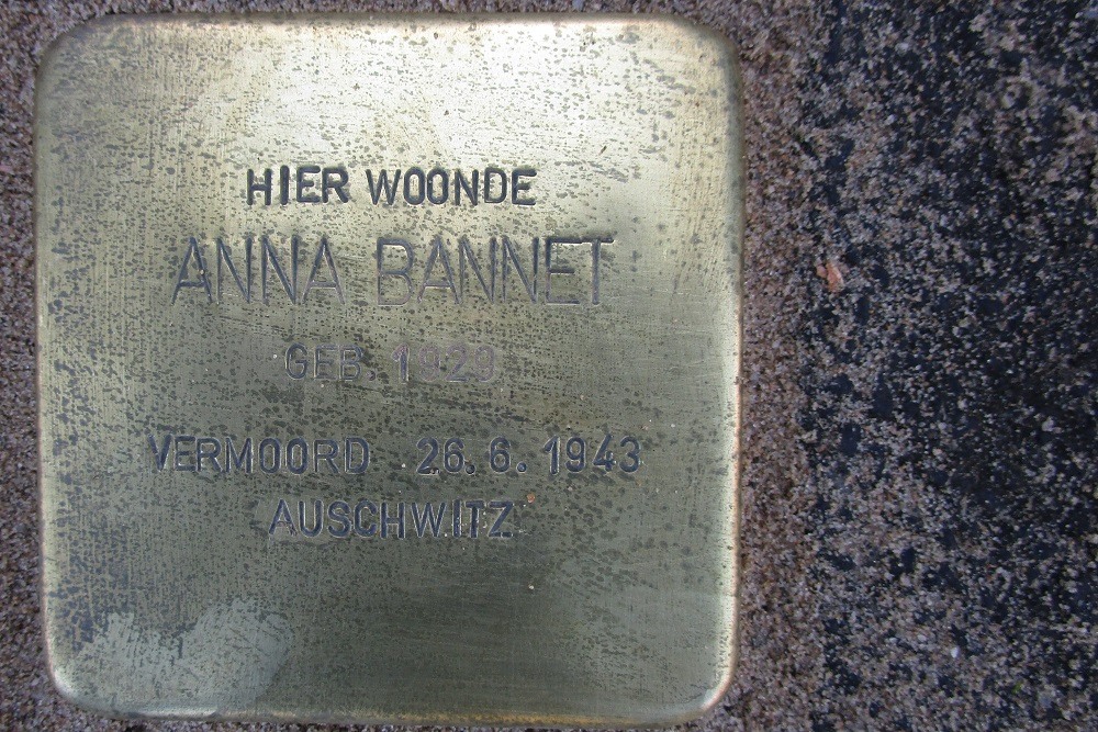 Stolpersteine Jan Vethkade 6 #3