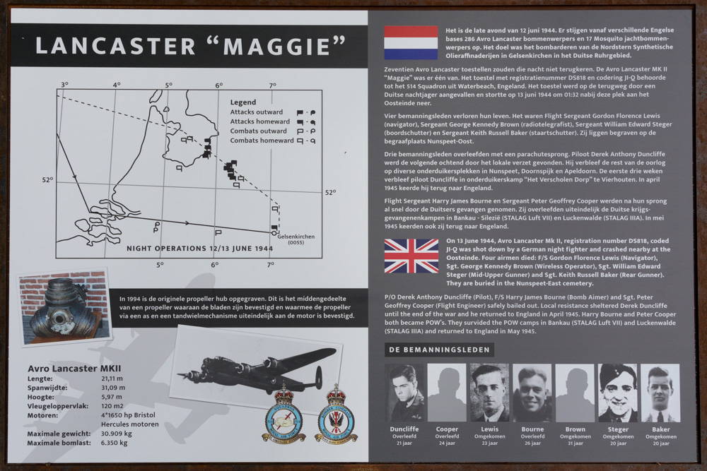 Memorial Avro Lancaster DS818 #3