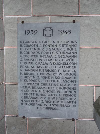 Oorlogsmonument Abteikirche #2