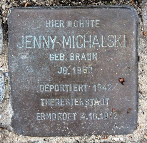 Stolpersteine Gneiststrae 8 #3