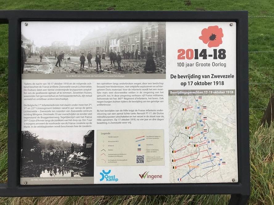 Cycle Route Battle of the Ringbeek, Information Board Heulstraat #2