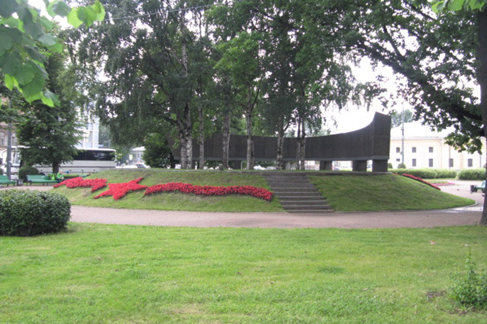 Monument Volksmilitie Leninsky district #2