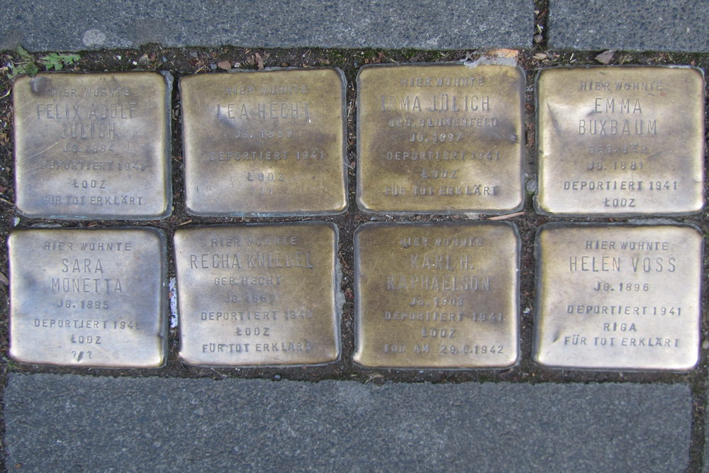 Stolpersteine Engelbertstrae 44 #1