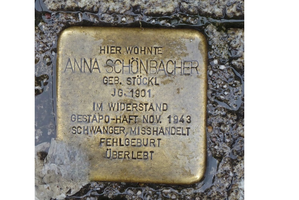 Stumbling Stone Griesgasse 15 #1