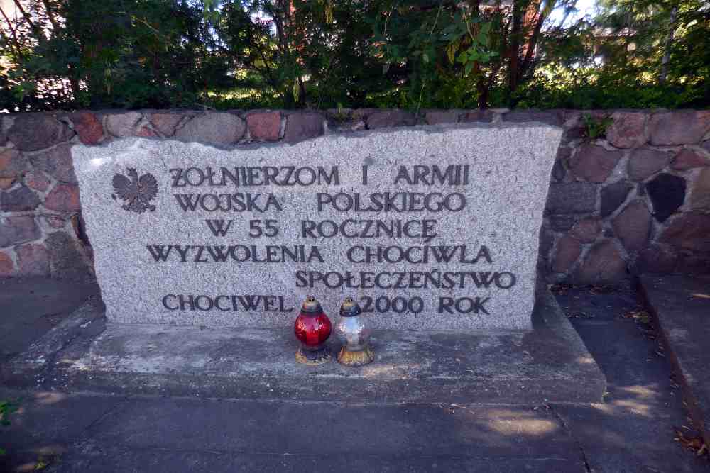 Memorial & Former Cemetery Soviet Soldiers Chociwel #2