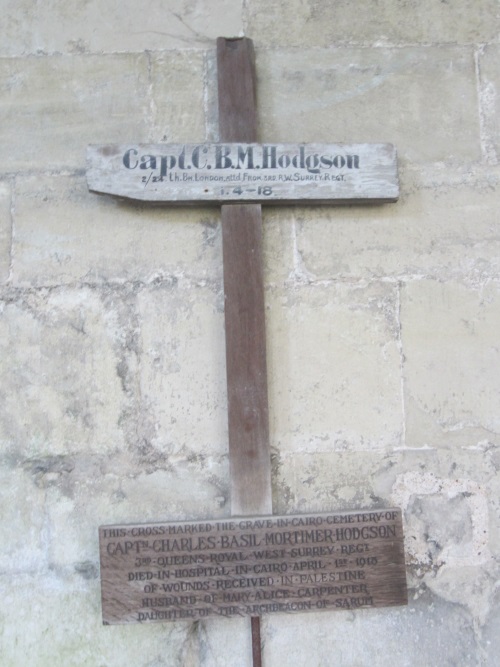 Grave Crosses Salisbury Cathedral #2