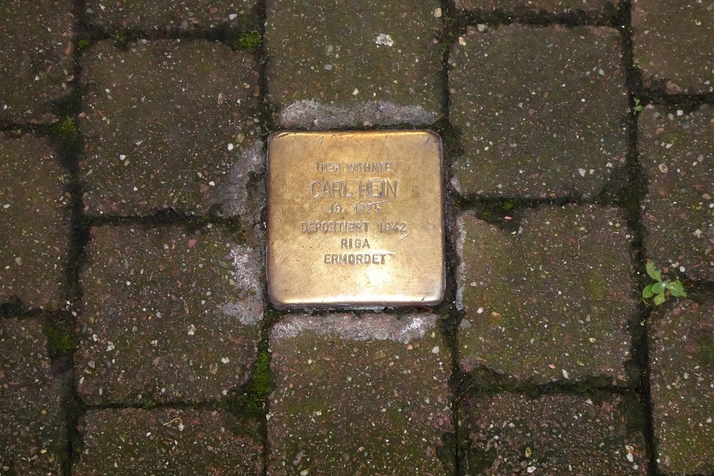 Stumbling Stone Hafenstraße 34 #1