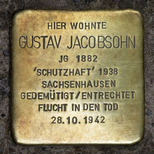 Stolpersteine Hobrechtstraße 22 #2