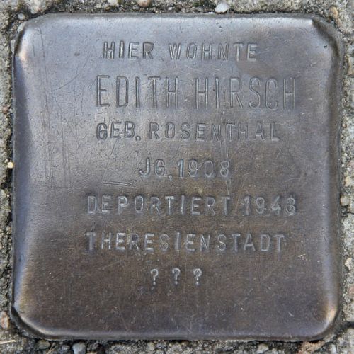 Stolpersteine Strausberger Strae 38 #4