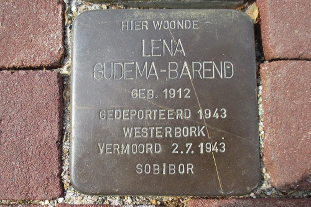 Stolpersteine Feiko Clockstraat 128 #3