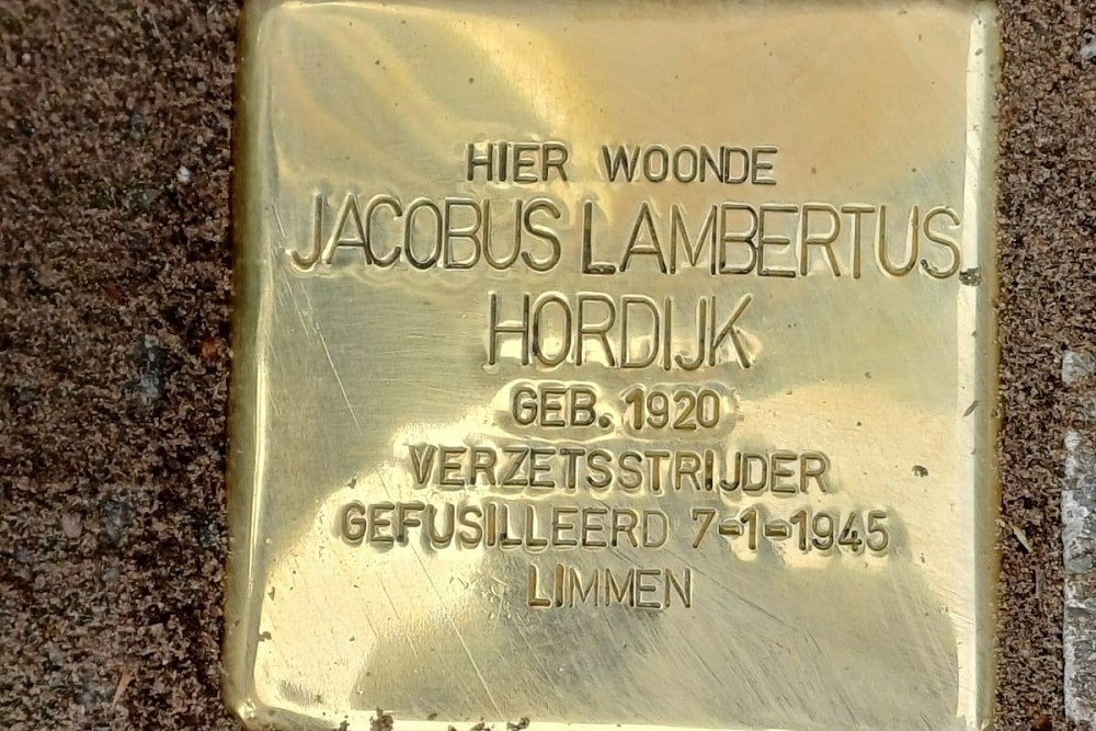 Stolperstein Egelantierstraat 122 #2