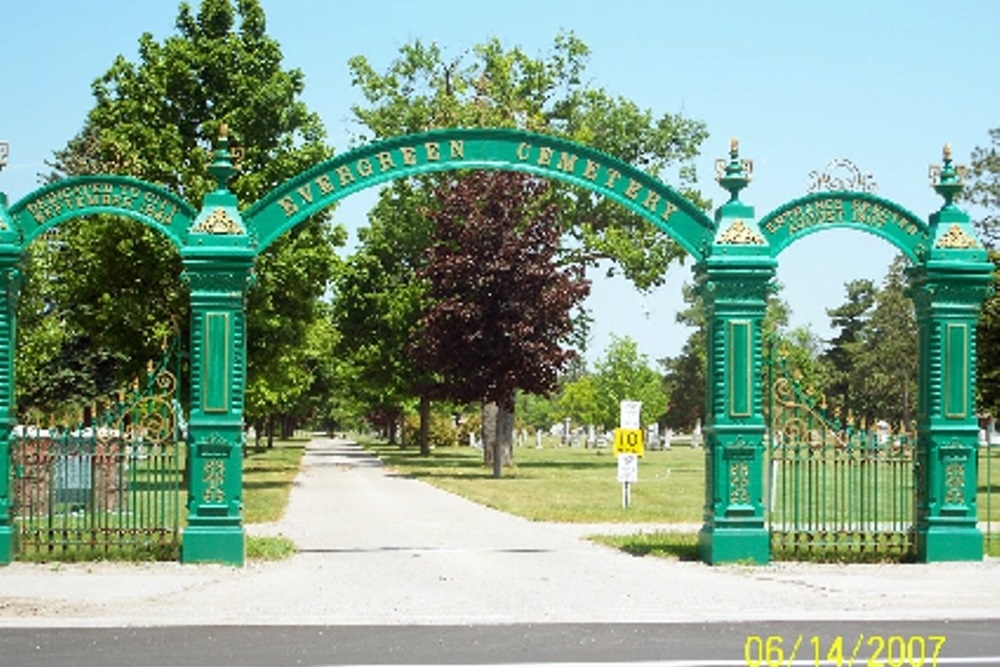 American War Graves Evergreen Cemetery #1