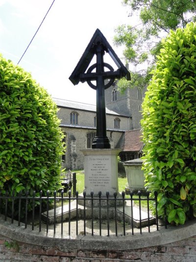 War Memorial Bures #1