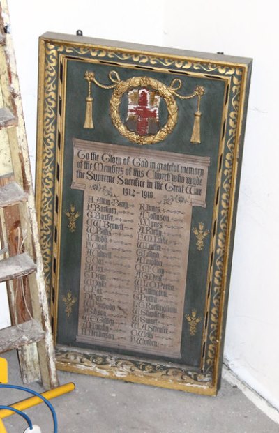 War Memorial St. James Church Bermondsey